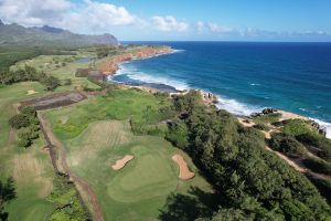 Poipu Bay 17th Back Aerial